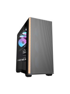 Darkflash DS900WS számítógépház + 4 ventilátor fekete