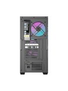 Darkflash DS900WS számítógépház + 4 ventilátor fekete