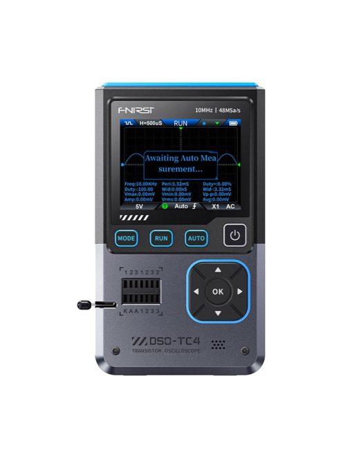 Hordozható 3 az 1-ben mini oszcilloszkóp FNIRSI DSO-TC4