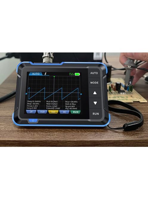 Hordozható 2 az 1-ben mini oszcilloszkóp FNIRSI DSO153 jelgenerátor
