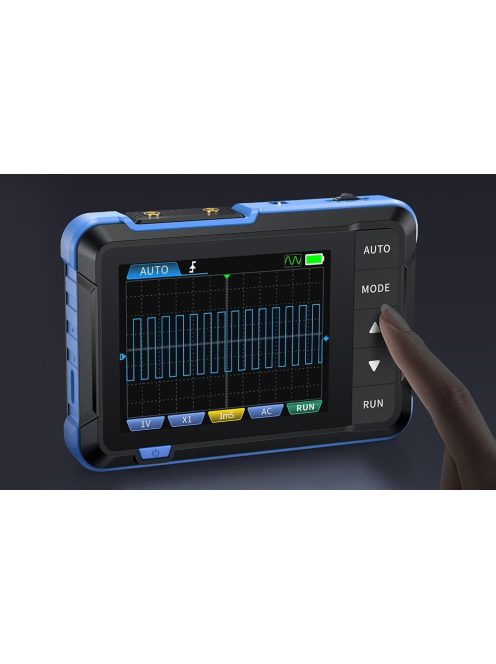 Hordozható 2 az 1-ben mini oszcilloszkóp FNIRSI DSO153 jelgenerátor