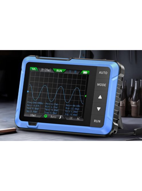 Hordozható 2 az 1-ben mini oszcilloszkóp FNIRSI DSO510 jelgenerátor