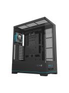 Darkflash DY451L PRO számítógépház ventilátorral fekete