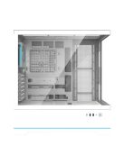 Darkflash DY451 PRO számítógépház + 1 ventilátor fehér