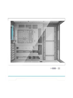   Darkflash DY451 PRO számítógépház + 1 ventilátor fehér