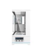 Darkflash DY451 PRO számítógépház + 1 ventilátor fehér