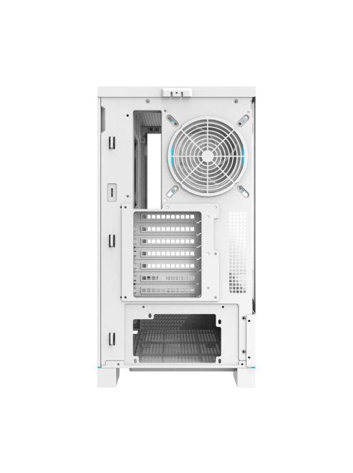 Darkflash DY451 PRO számítógépház + 1 ventilátor fehér