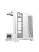 Darkflash DY451 PRO számítógépház + 1 ventilátor fehér