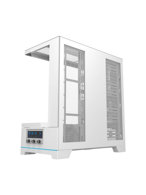 Darkflash DY451 PRO számítógépház + 1 ventilátor fehér