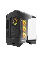 Darkflash DY470 számítógépház + 4 ventilátor fekete
