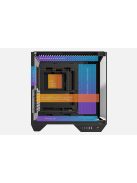 Darkflash DY470 számítógépház + 4 ventilátor fekete