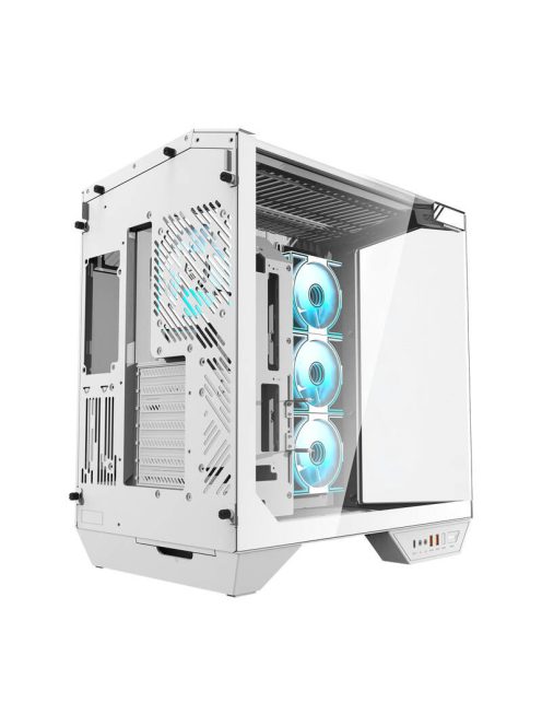 Darkflash DY470 számítógépház + 4 ventilátor fehér