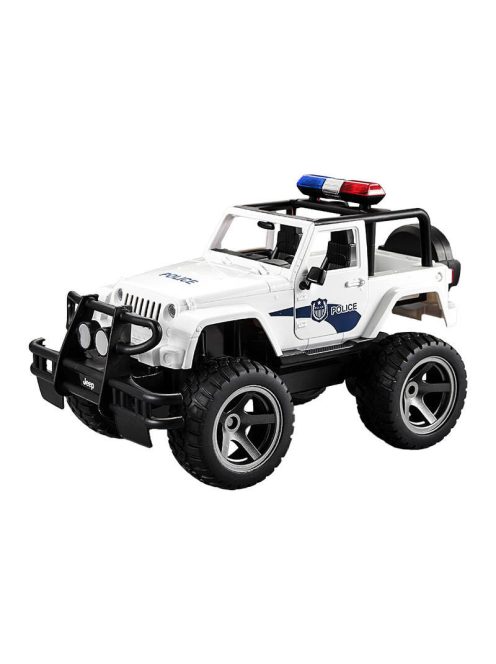 Távirányítós autó 1:12 Double Eagle (fehér) Jeep Police E550-003