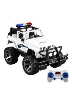   Távirányítós autó 1:12 Double Eagle (fehér) Jeep Police E550-003