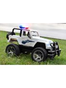 Távirányítós autó 1:12 Double Eagle (fehér) Jeep Police E550-003