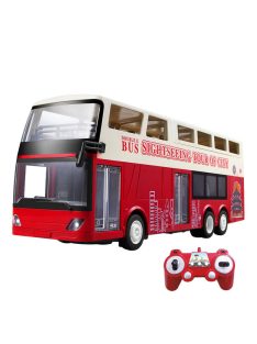   Távirányítós RC turistabusz 1:18 Double Eagle (piros) E640-003