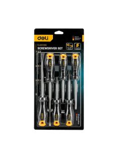 Deli Tools csavarhúzó készlet EDL620006, mágnessel, 6 db