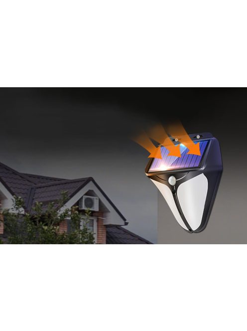 Napelemes Solar lámpa Superfire FF11-F, 6W, 280lm, 1500mAh