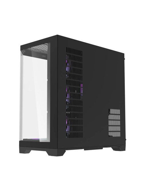 Darkflash FT418 PRO számítógépház + 7 ARGB ventilátor (fekete