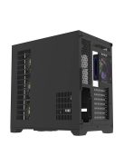 Darkflash FT418 PRO számítógépház + 7 ARGB ventilátor (fekete
