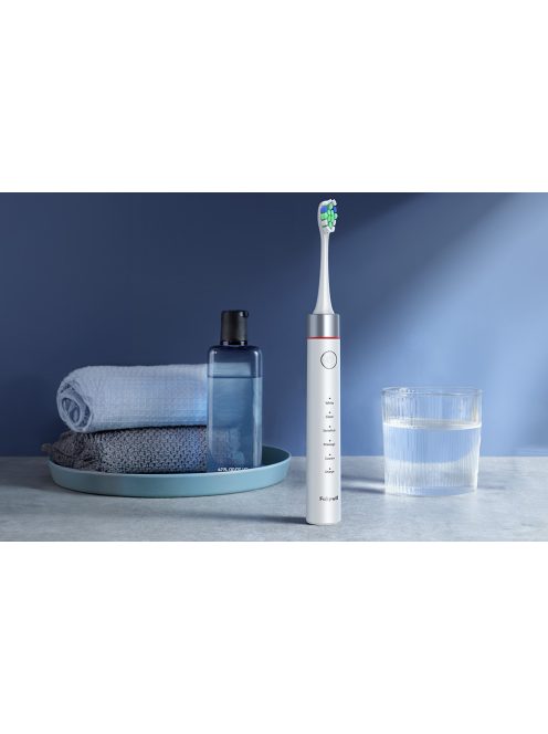 FairyWill P80 szónikus fogkefe készlet 8db. pótfejjel, tokkal