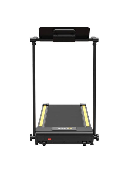UREVO Foldi Mini összecsukható elektromos futópad fekete és narancssárga
