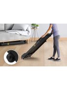 UREVO Foldi Mini összecsukható elektromos futópad fekete és narancssárga