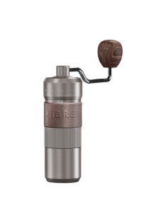 HiBREW G4B kézi kávédaráló állítható őrléssel.