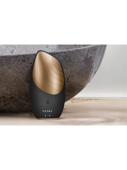 Geske 6 az 1-ben Okos szónikus thermo arctisztító készülék fekete