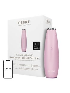   Geske 6 az 1-ben Okos ultrahangos arc lifting készülék rózsaszín