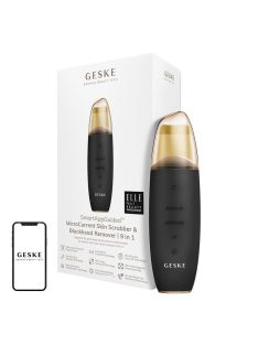   Geske 9 az 1-ben Okos ultrahangos bőrradír és mitesszer eltávolító fekete