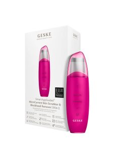  Geske 9 az 1-ben Okos ultrahangos bőrradír és mitesszer eltávolító magenta