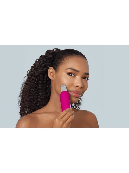 Geske 9 az 1-ben Okos ultrahangos bőrradír és mitesszer eltávolító magenta