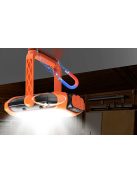 Műhelylámpa napelemmel Superfire GM05