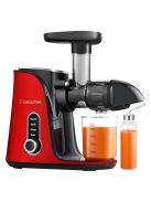AMZCHEF GM3001-RD lassú sebességű gyümölcscentrifuga piros