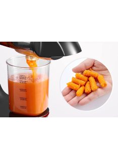 AMZCHEF GM3001-RD lassú sebességű gyümölcsprés piros