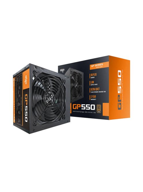 Aigo GP550 80 Plus Bronze 650W PC tápegység fekete