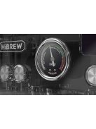 HiBREW H10A black hőmérsékletszabályzós  eszpresszógép fekete