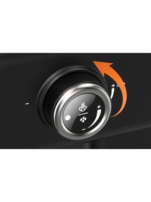 HiBREW H10A black hőmérsékletszabályzós  eszpresszógép fekete
