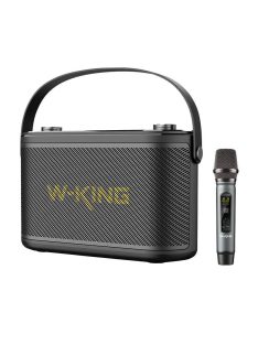   Bluetooth vezeték nélküli hangszóró W-KING H10 S 80W fekete