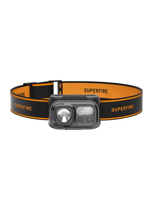 Superfire HL23-S fejlámpa zseblámpa, 350lm, USB-C