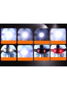 Superfire HL25 fejlámpa, 700lm, USB-C