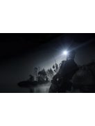 Superfire HL58 fejlámpa, 350lm, USB