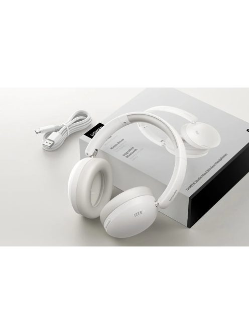 UGREEN Studio Max2 fejhallgató, Bluetooth 5.4 (fehér)