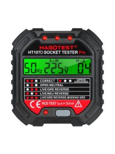 Habotest HT107D aljzatvizsgáló digitális kijelzővel