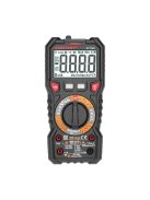 Habotest HT118C digitális multiméter zseblámpával, True RMS, NCV, akkumulátortesztek