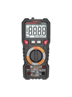   Habotest HT118C digitális multiméter zseblámpával, True RMS, NCV, akkumulátortesztek