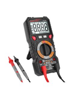   Habotest HT118C digitális multiméter zseblámpával, True RMS, NCV, akkumulátortesztek