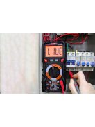 Habotest HT118C digitális multiméter zseblámpával, True RMS, NCV, akkumulátortesztek