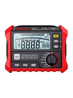 Habotest HT5205 digitális szigetelésvizsgáló készülék